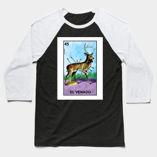 El Venado Evil Loteria Baseball T-Shirt